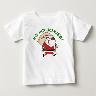Running Black Santa Shirt