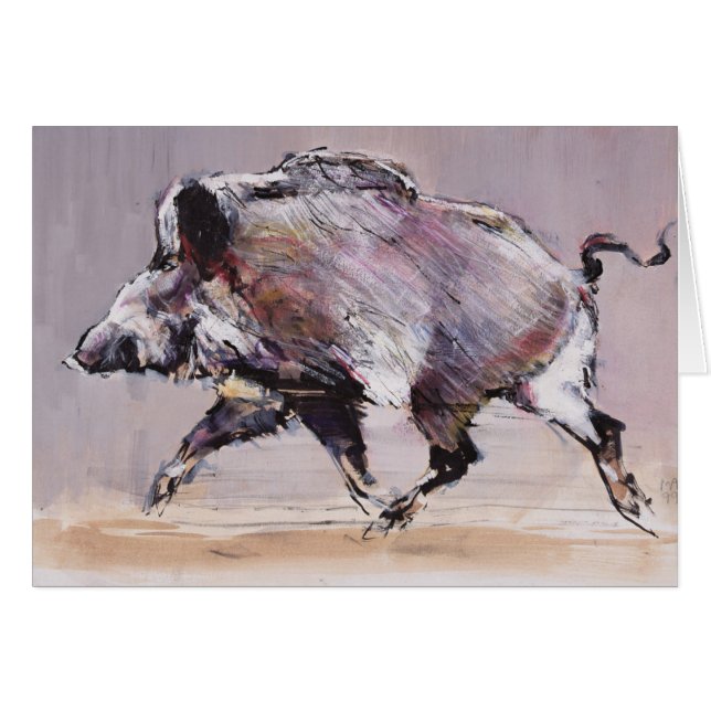 Running boar 1999 (Front Horizontal)