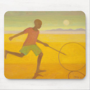 Running Boy 2010 Mouse Mat