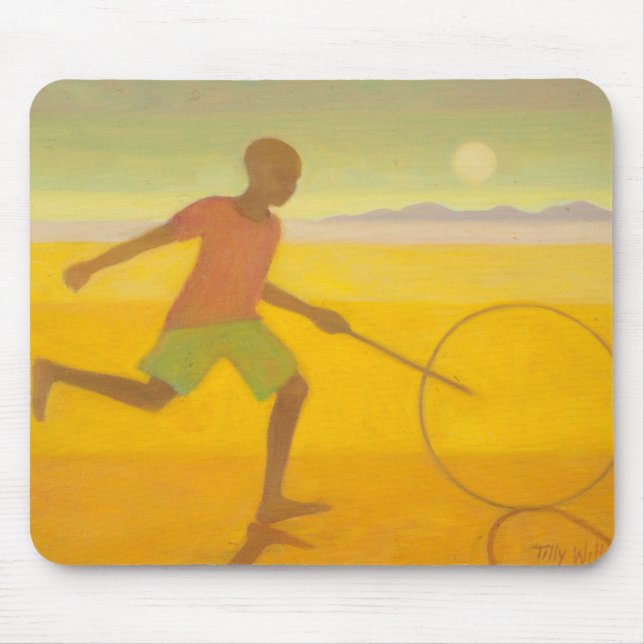 Running Boy 2010 Mouse Mat (Front)