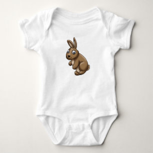 Running Bunny Baby Bodysuit