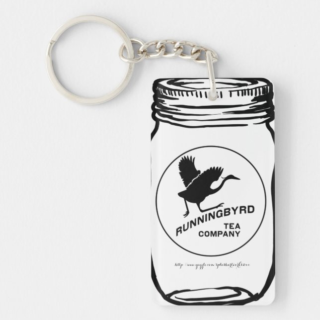 "Running Byrd Tea Company" Key Ring (Front)