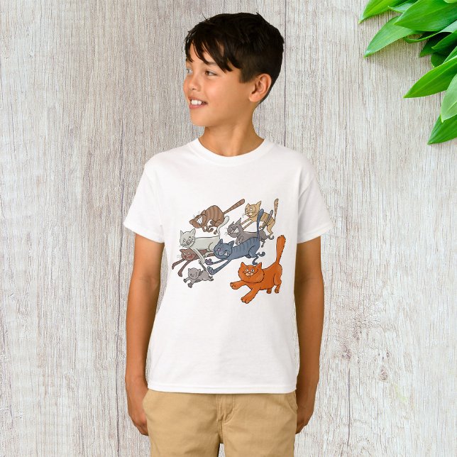 Running Cats T-Shirt (Creator Uploaded)