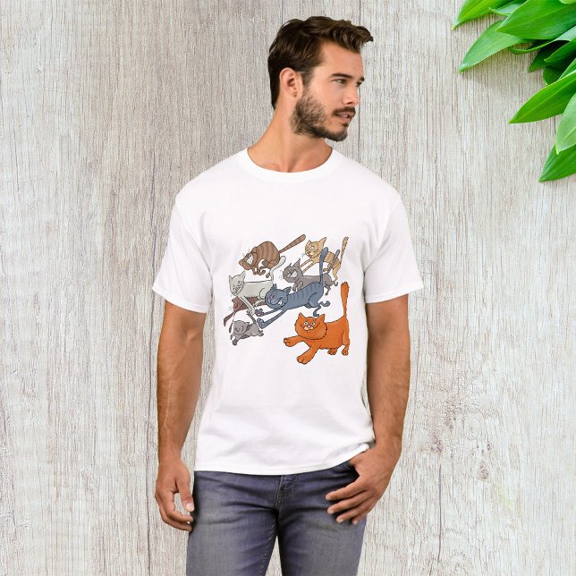 Running Cats T-Shirt (Creator Uploaded)