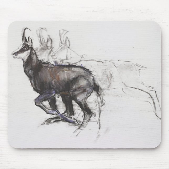 Running Chamois Mouse Mat (Front)