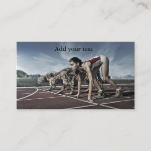 Running Cheethas Business Card