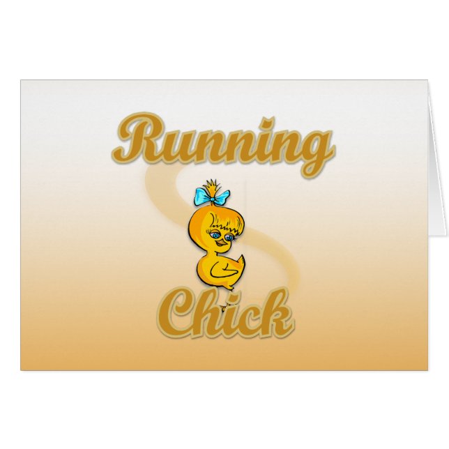 Running Chick (Front Horizontal)