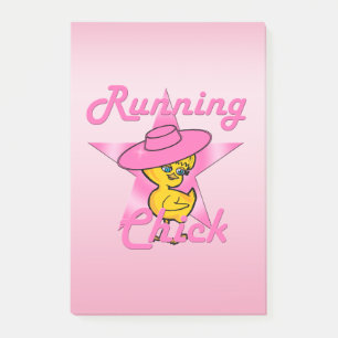 Running Chick #8 Post-it Notes