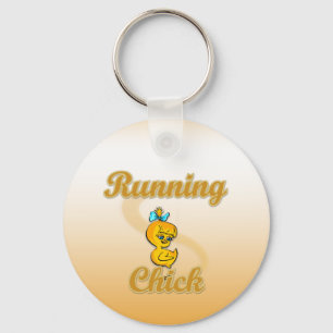 Running Chick Key Ring