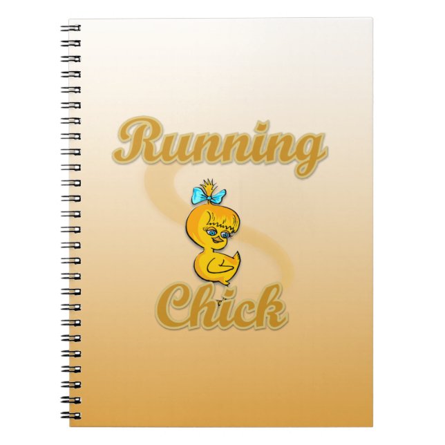 Running Chick Notebook (Front)