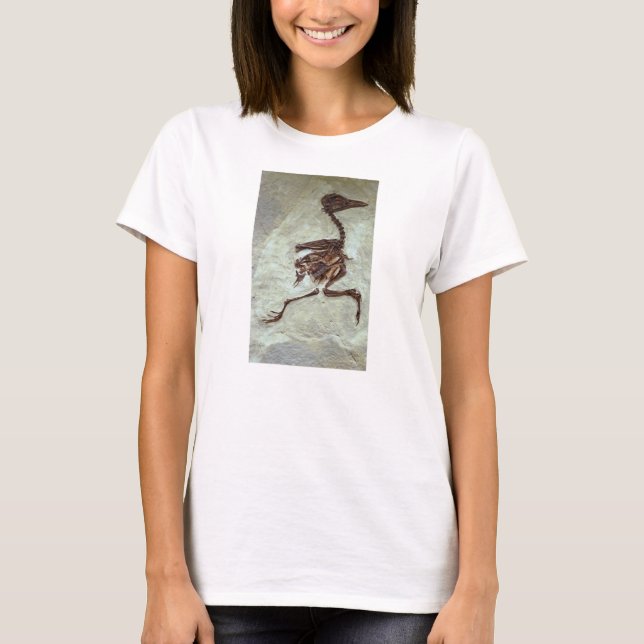 Running Chicken Fossil T-Shirt (Front)