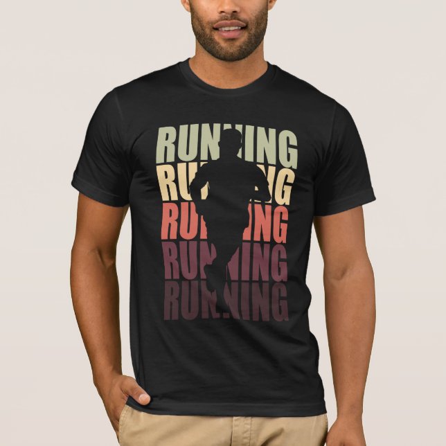 Running coloured T-Shirt (Front)