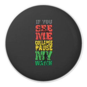 Running Cycling Gift Ceramic Knob