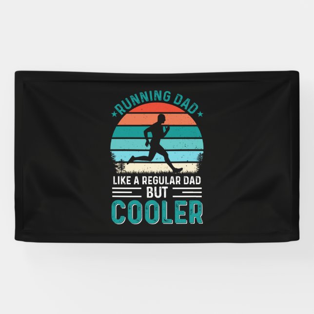 Running Dad Banner (Horizontal)