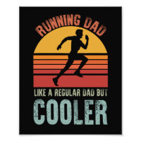 Running Dad Fathers Day Gift Marathon Runner Dad