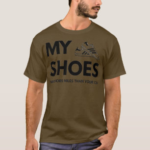 Running Dad Just Like Normal Dad Running II T-Shirt
