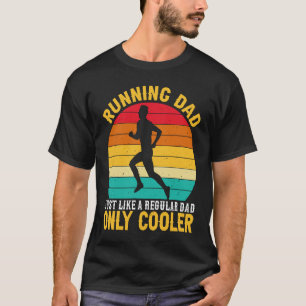 Running Dad  Marathon Runner Father's Day Coach T-Shirt
