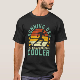 Running Dad Marathon Runner Father's Day Fun T-Shirt