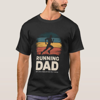 Running Dad Marathon Runner Jogger Father s Day Gi T-Shirt