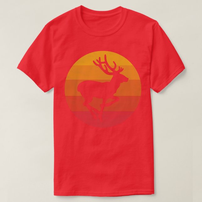 Running Deer T-Shirt (Design Front)