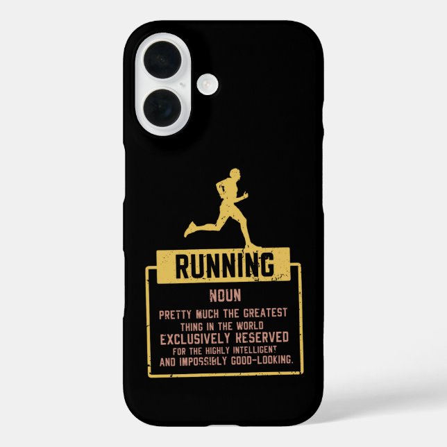 Running Definition Case-Mate iPhone Case (Back)