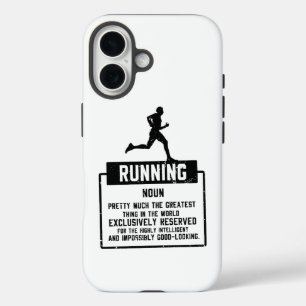 Running Definition iPhone 16 Case