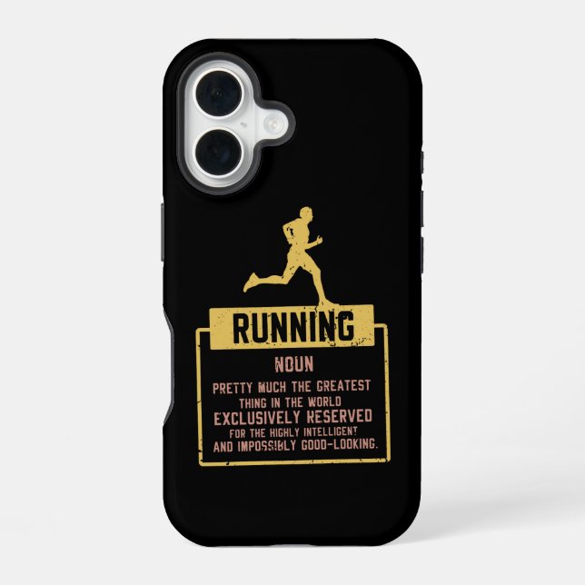 Running Definition iPhone 16 Case (Back)