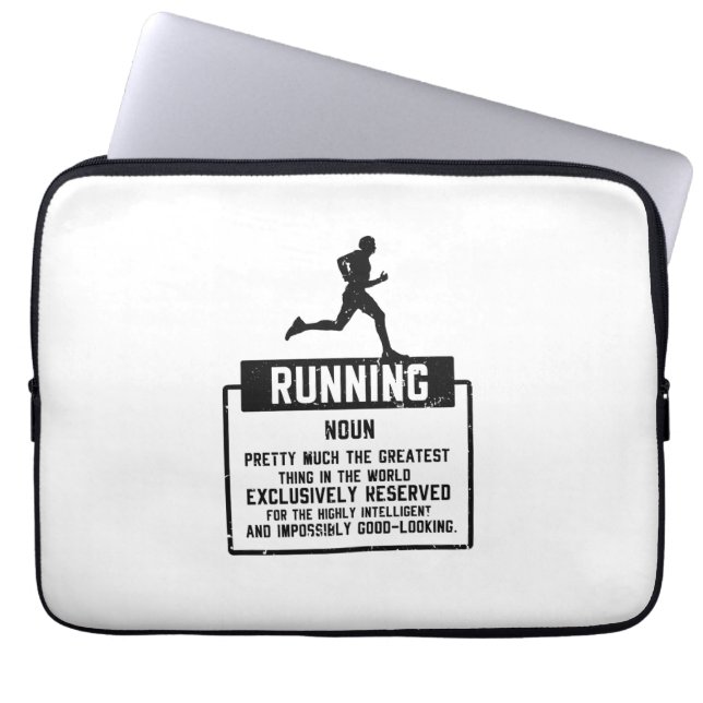Running Definition Laptop Sleeve (Front)