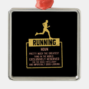 Running Definition Metal Tree Decoration