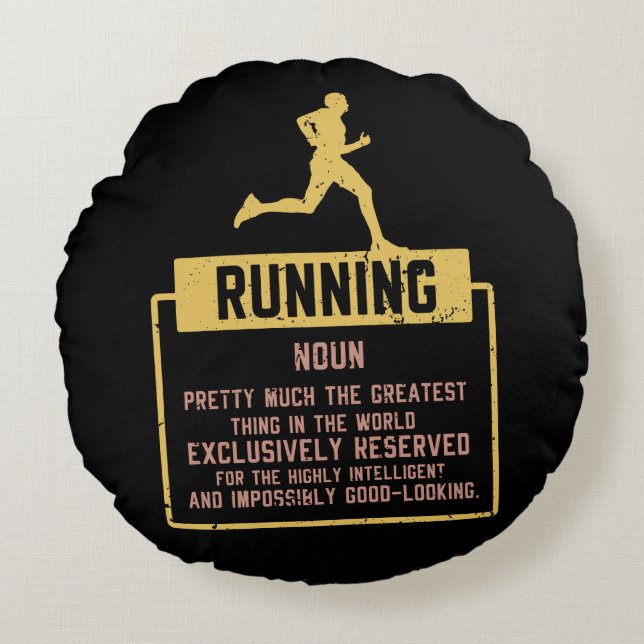 Running Definition  Round Cushion (Front)