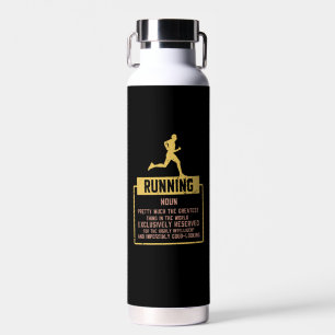 Running Definition Water Bottle