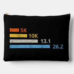 Running Distances I - 5K 10K 13.1 26.2 Marathoner Accessory Pouch