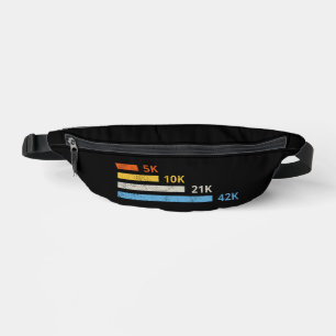 Running Distances II - 5K 10K 21K 42K Marathoner Bum Bags