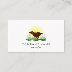 Running Dog Business Card