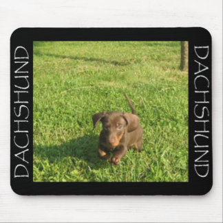 Running Doxie Mouse Mat