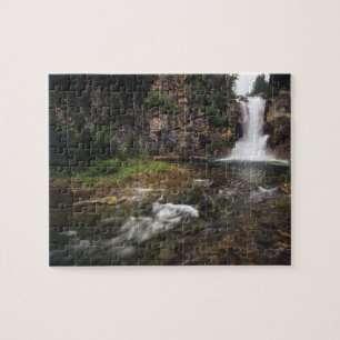 Running Eagle Falls aka Trick Falls in the Two Jigsaw Puzzle