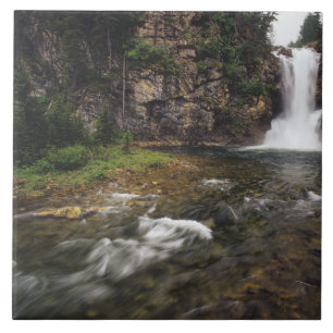 Running Eagle Falls aka Trick Falls in the Two Tile