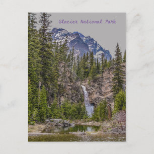 Running Eagle Falls in Spring Postcard