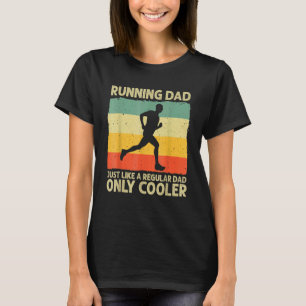 Running For Men Dad Marathon Runner Coach Marathon T-Shirt