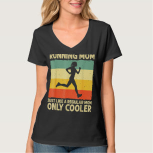 Running For Mum Marathoner Runner Coach Racing Mot T-Shirt
