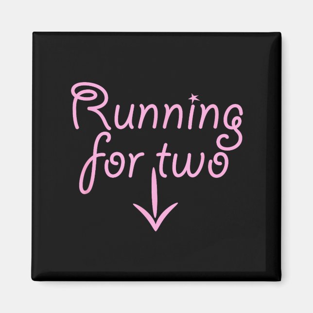 Running for two Running for two  Magnet (Front)
