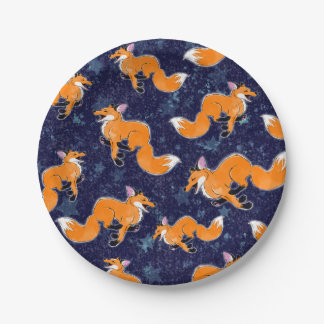 Running Fox Party Plates