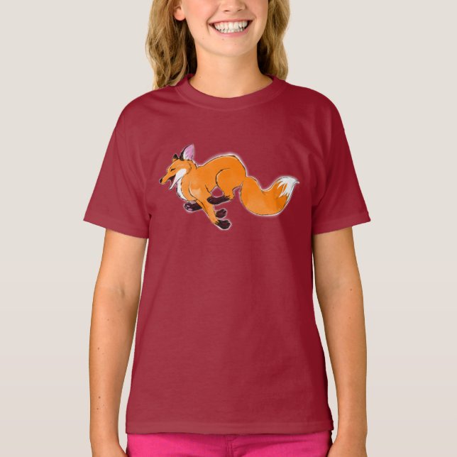 Running Fox T-shirt  (Front)