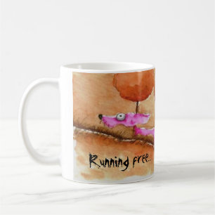Running free... coffee mug