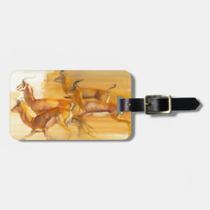 Running Gazelles 2010 Luggage Tag