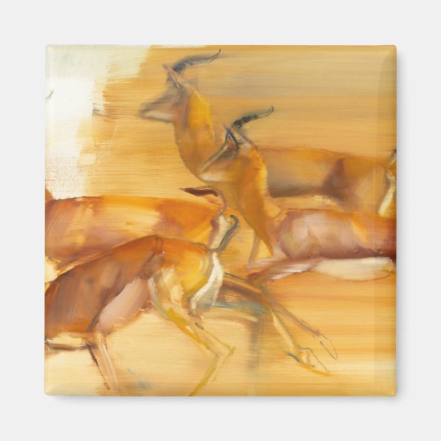 Running Gazelles 2010 Magnet (Front)