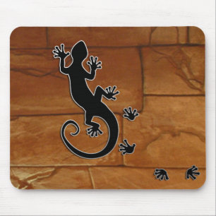 Running Gecko Mouse Mat
