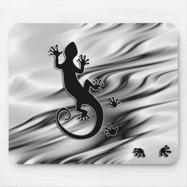 Running Gecko Mouse Mat (Front)