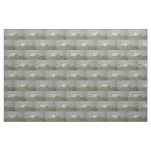 Running Greyhound Dog ArtFabric Fabric