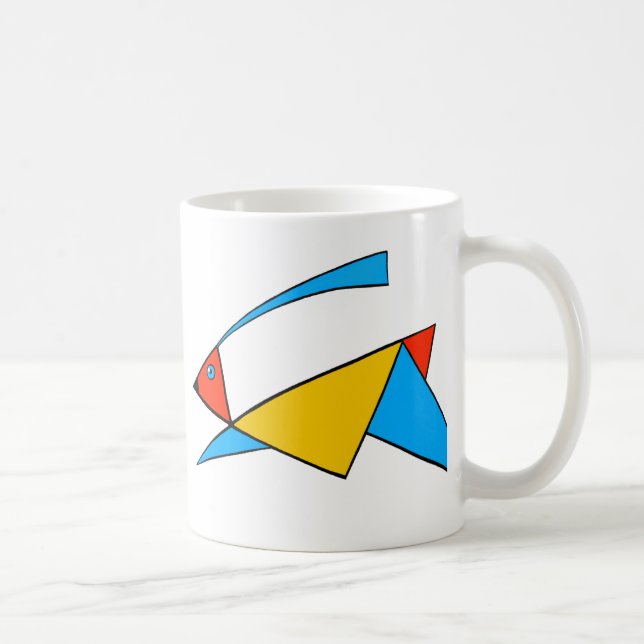 Running Hare Mug (Right)